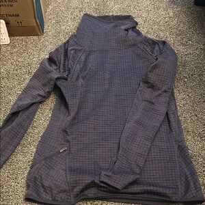 Gray Textured Pullover Sweater